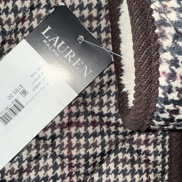 Ralph Lauren Women's Quilted Jacket with Cream Collar XS %100 Wool - Picture 8 of 10